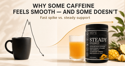 Why Slow-Release Caffeine Feels Different Than a Regular Energy Drink - FEYT Labs